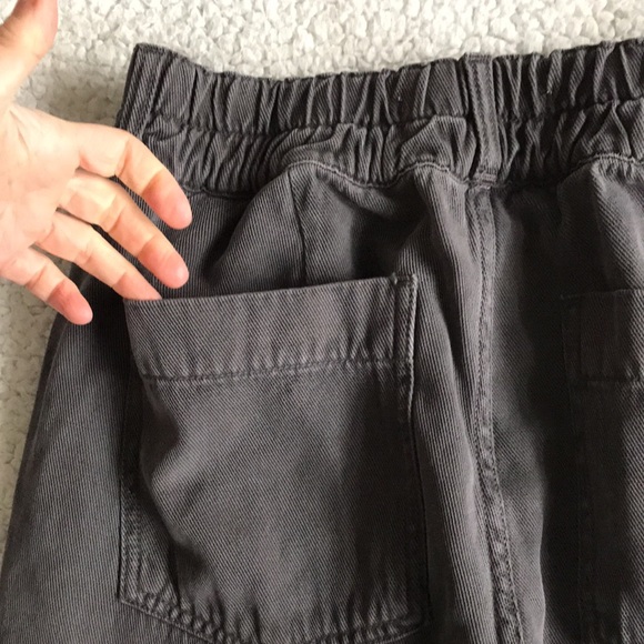 AMO Drapey Trouser in Washed Black 28 - Picture 11 of 14